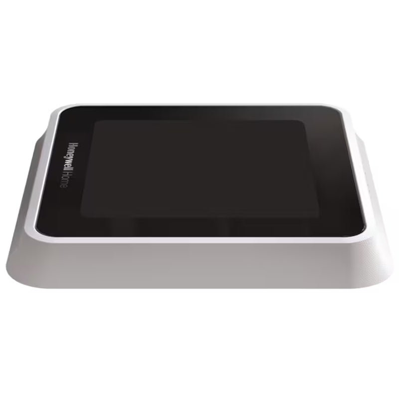 Black/White Smart Compatible Thermostat with Wi-Fi Compatibility