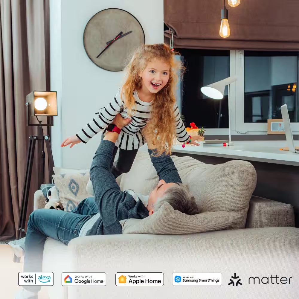 Decora Smart ELV/LED, Phase Selectable Rocker Dimmer Switch, Wi-Fi 2Nd Gen, Neutral Wire Required, White D2ELV-1BW