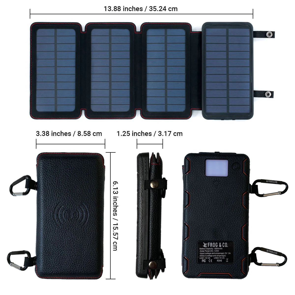 Quadrapro Solar Power Bank