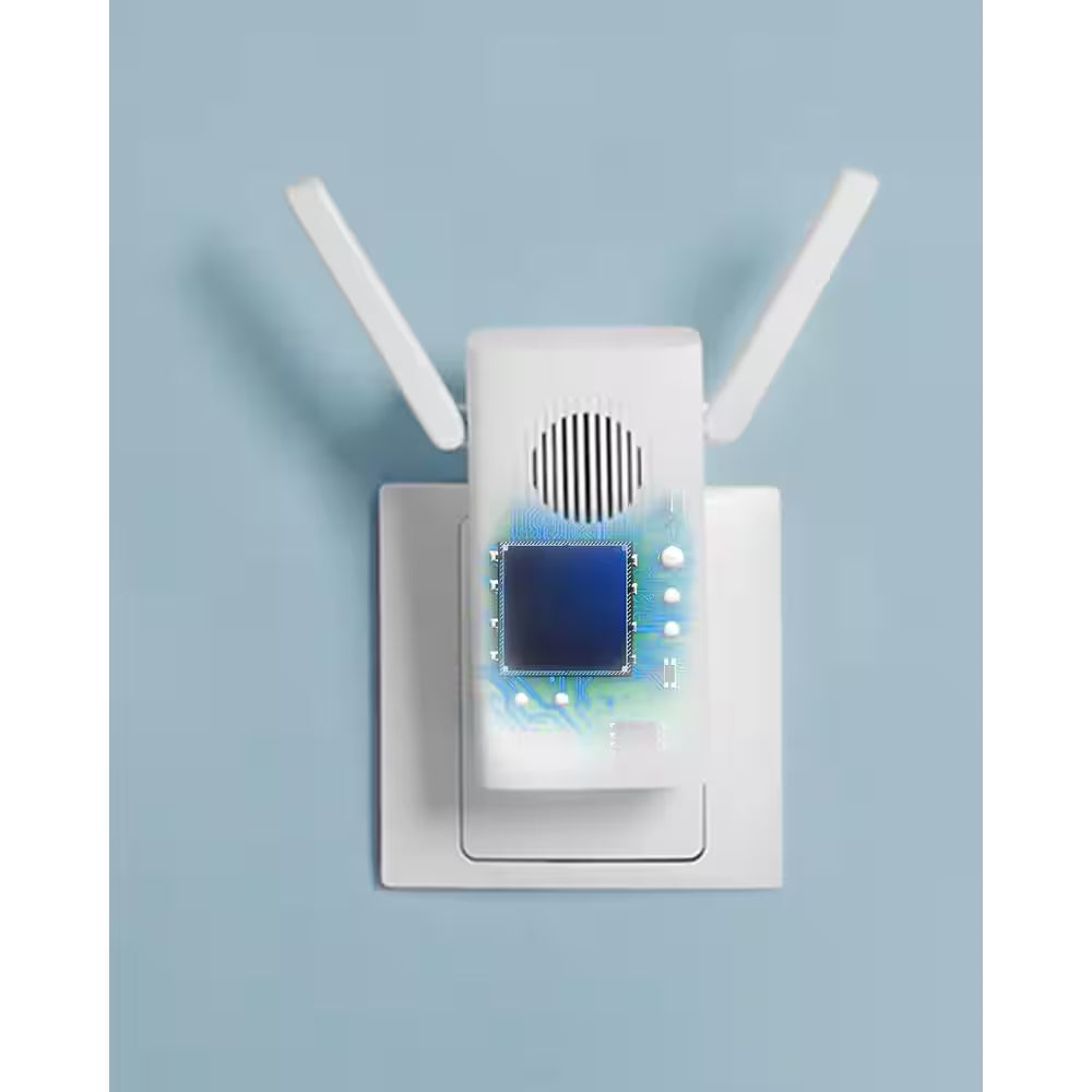 Video Doorbell 2K Wi-Fi Wireless Smart Video Camera with Chime - Black