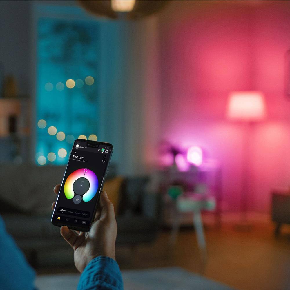 150-Watt Equivalent PAR38 Multi-Color 9000K Wi-Fi LED Light Bulb Works W/Alexa/Hey Google/Homekit Tunable White(12-Pack)