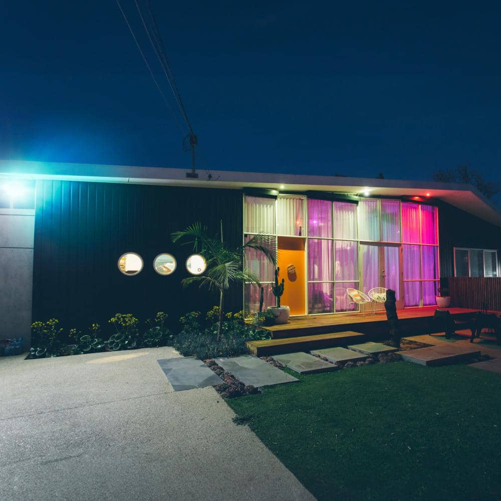 150-Watt Equivalent PAR38 Multi-Color 9000K Wi-Fi LED Light Bulb Works W/Alexa/Hey Google/Homekit Tunable White(12-Pack)