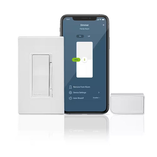 Decora Smart No-Neutral Dimmer & Wi-Fi Bridge Kit for Older Homes without a Neutral Wire DNKIT-1RW